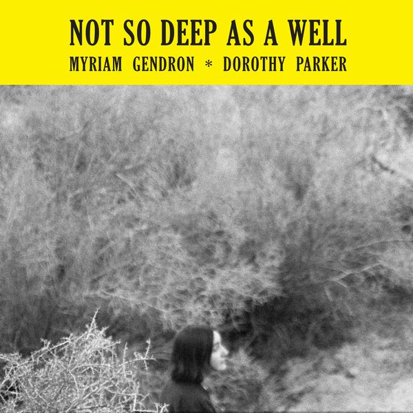 MYRIAM GENDRON / ミリアム・ジャンドロン / NOT SO DEEP AS A WELL (LP)