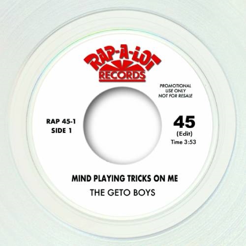 GETO BOYS / ゲトー・ボーイズ / MIND PLAYING TRICKS ON ME 7" (CLEAR VINYL)