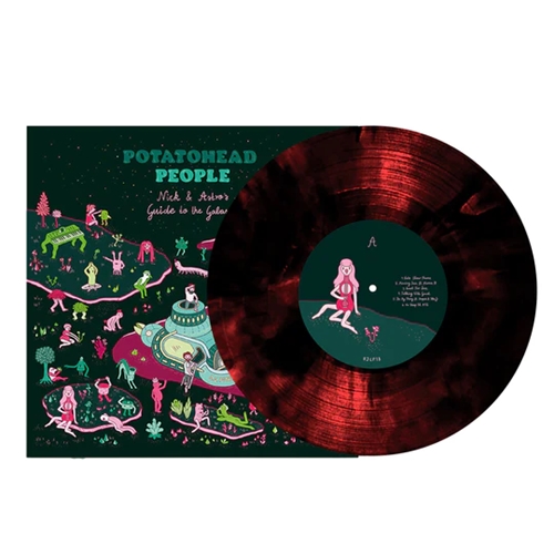 POTATOHEAD PEOPLE (Nick Wisdom + AstroLogical) / ポテトヘッド・ピープル / NICK & ASTRO'S GUIDE TO THE GALAXY "LP" (REISSUE) (RED & BLACK SWIRL VINYL)