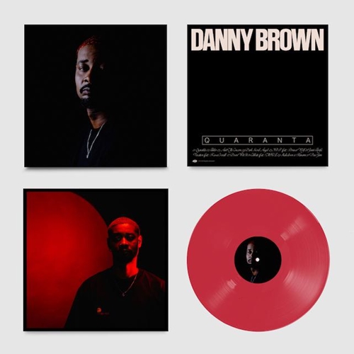 DANNY BROWN / QUARANTA "LP"(RED VINYL)