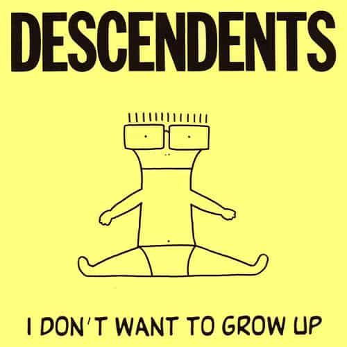DESCENDENTS / I DON'T WANT TO GROW UP STICKER