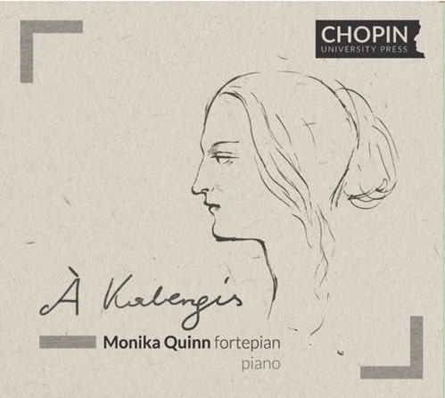 MONIKA QUINN / モニカ・クイン / A KALERGIS FOR PIANO