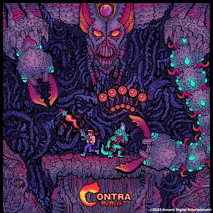 GAME MUSIC / (ゲームミュージック) / CONTRA: REBIRTH (ORIGINAL SOUNDTRACK) (LP)