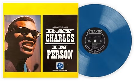 RAY CHARLES / レイ・チャールズ / IN PERSON (180G, BLUE VINYL)