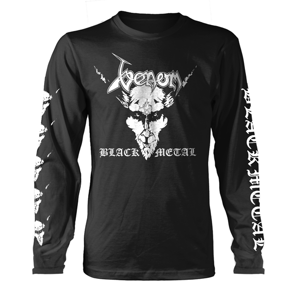 VENOM / ヴェノム / BLACK METAL (WHITE Long Sleeve Shirt <size:L>)