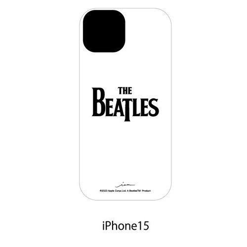 BEATLES / ビートルズ / 【国内唯一】公式 THE BEATLES スマホケース IPHONE15 ビートルズ (ロゴ)