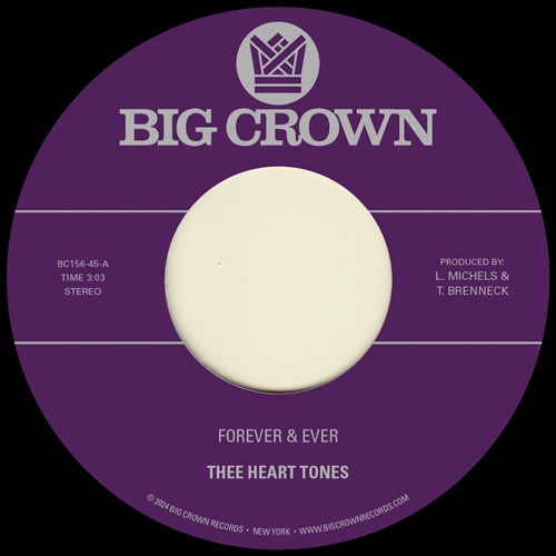 THEE HEART TONES / FOREVER & EVER / SABOR A MI (7")