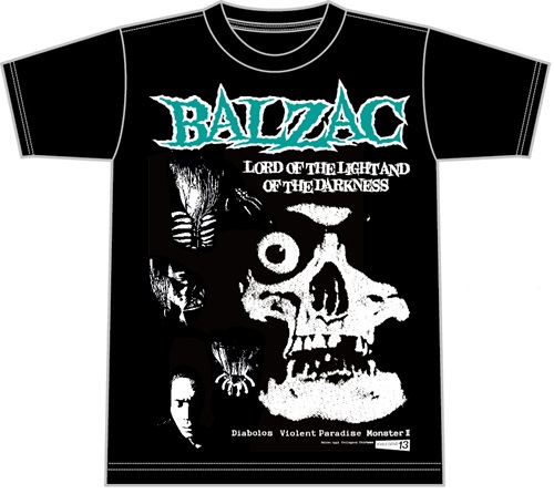 BALZAC / M/LORD OF THE LIGHT AND OF THE DARKNESS Tシャツ