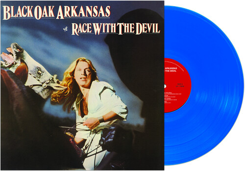 BLACK OAK ARKANSAS / ブラック・オーク・アーカンソー / RACE WITH THE DEVIL (BLUE LP)