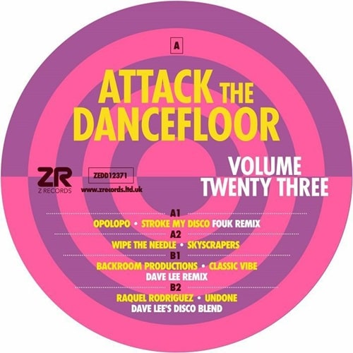 V.A.(ATTACK THE DANCEFLOOR) / ATTACK THE DANCEFLOOR VOLUME TWENTY THREE (FEAT FOUK & DAVE LEE REMIXES) (12")