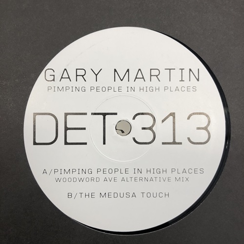 GARY MARTIN / ゲイリー・マーティン / PIMPING PEOPLE IN HIGH PLACES (10" REISSUE)