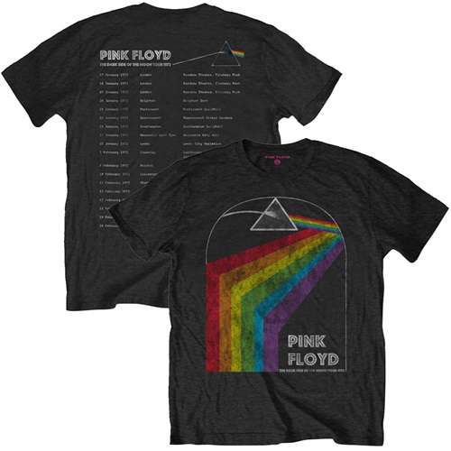 PINK FLOYD / ピンク・フロイド / DARK SIDE OF THE MOON 1972 TOUR / T-SHIRT / SIZE:S