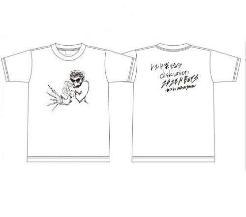 ZAZEN BOYS / ザゼン・ボーイズ / らんど Tシャツ付きセット(Sサイズ)[白ベース]