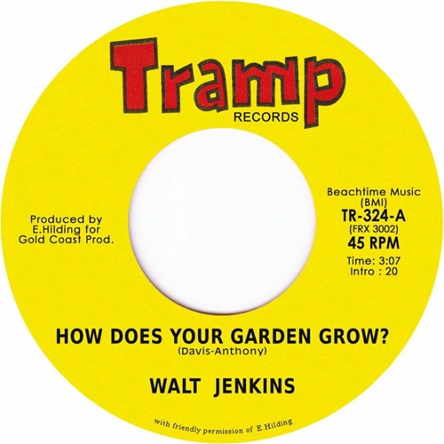 WALT JENKINS / HOW DOES YOUR GARDEN GROW / T.G.I.F. (7")