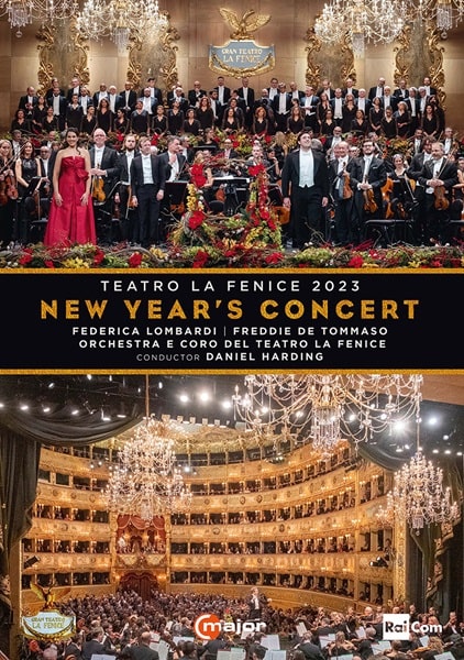 DANIEL HARDING / ダニエル・ハーディング / NEW YEAR'S CONCERT TEATRO LA FENICE 2023(DVD)