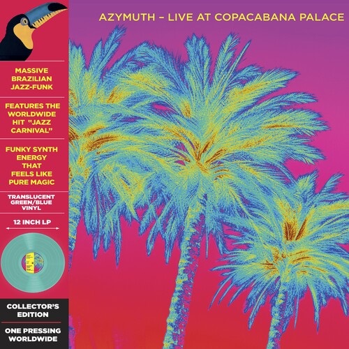 AZYMUTH / アジムス / LIVE AT COPACABANA PALACE (TRANSLUCENT GREEN/BLUE VINYL)