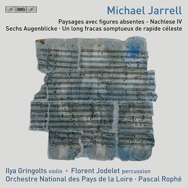 ILYA GRINGOLTS / イリヤ・グリンゴルツ / MICHAEL JARRELL:ORCHESTRAL AND CONCERTANTE WORKS