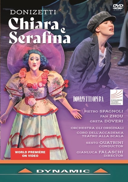 SESTO QUATRINI / セスト・クアトリーニ / DONIZETTI:CHIARA SERAFINA(DVD)