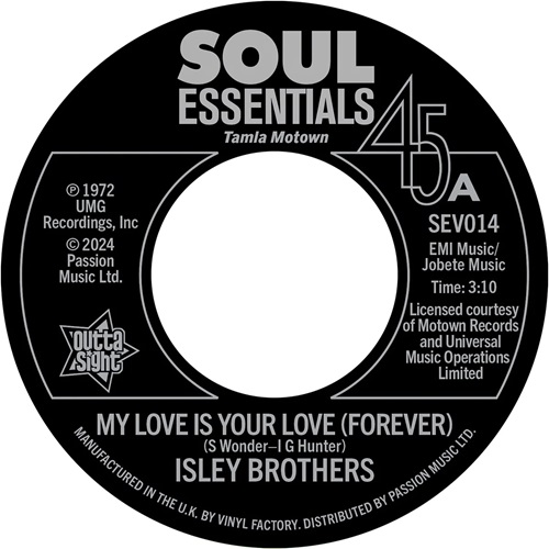 ISLEY BROTHERS / アイズレー・ブラザーズ / MY LOVE IS YOUR LOVE (FOREVER) / TELL ME IT'S JUST A RUMOUR BABY (7")