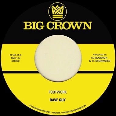 DAVE GUY / FOOTWORK / MORNING GLORY (7")