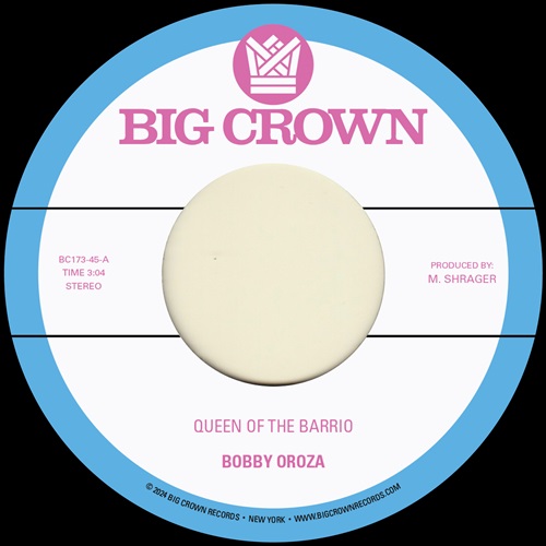 BOBBY OROZA / ボビー・オロザ / QUEEN OF THE BARRIO / GODDESS (7")