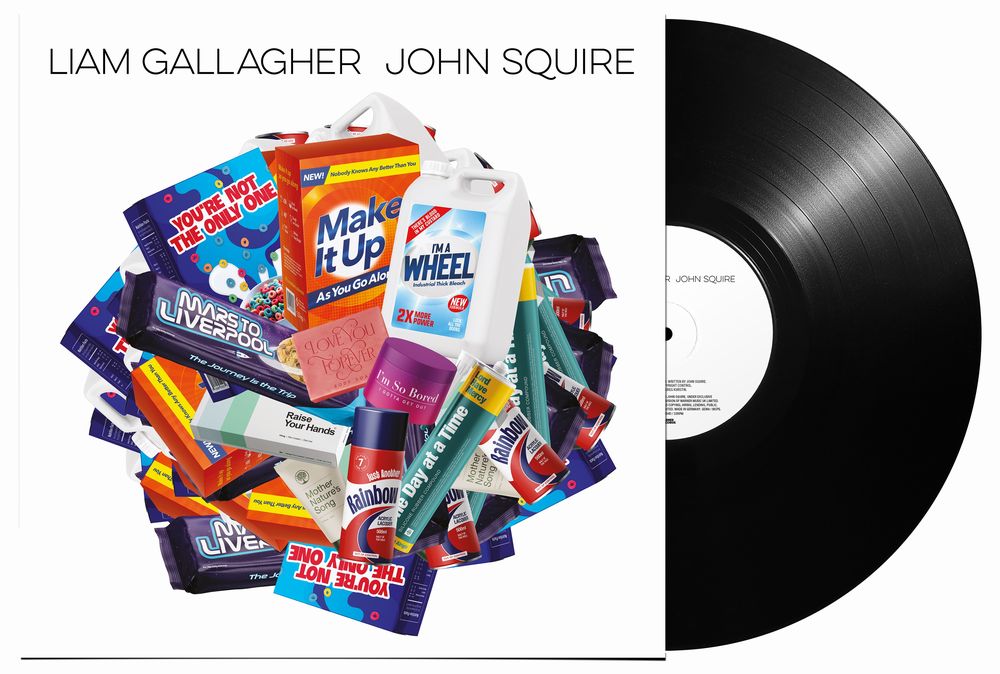 LIAM GALLAGHER, & JOHN SQUIRE / リアム・ギャラガー&ジョン・スクワイア / LIAM GALLAGHER & JOHN SQUIRE [BLACK VINYL]
