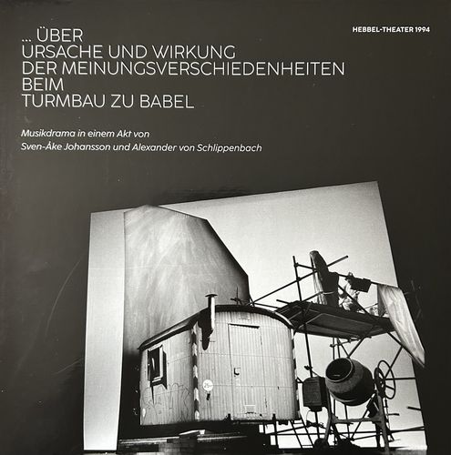 ALEXANDER VON SCHLIPPENBACH / アレクサンダー・フォン・シュリペンバッハ / .​.​.​ü​ber Ursache und Wirkung der Meinungsverschiedenheiten beim Turmbau zu Babel(2LP+DVD)