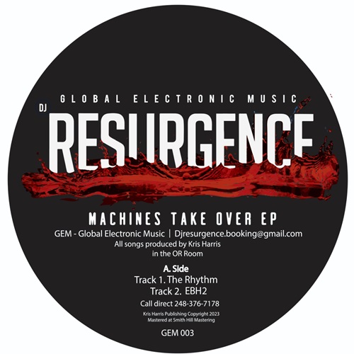DJ RESURGENCE / MACHINES TAKE OVER EP