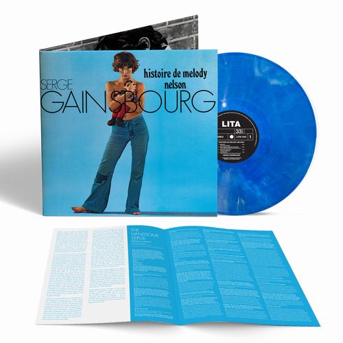 SERGE GAINSBOURG / セルジュ・ゲンズブール / HISTORIE DE MELODY NELSON (TRANSPARENT BLUE WITH WHITE LP)