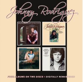 JOHNNY RODRIGUEZ / ジョニー・ロドリゲス / JUST GET UP AND CLOSE THE DOOR + LOVE PUT A SONG IN MY HEART + REFLECTING + PRACTICE MAKES PERFECT (2CD)