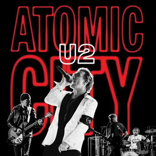U2 / ATOMIC CITY (U2/UV LIVE AT SPHERE, LAS VEGAS) [10"] (RED VINYL, LIMITED, INDIE-EXCLUSIVE)