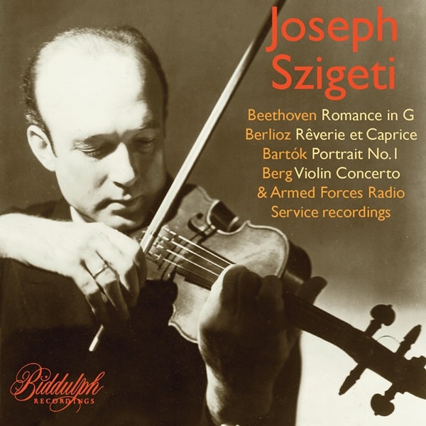 JOSEPH SZIGETI / ヨーゼフ・シゲティ / BEETHOVEN / BERLIOZ / BERG&AFRS RECORDINGS