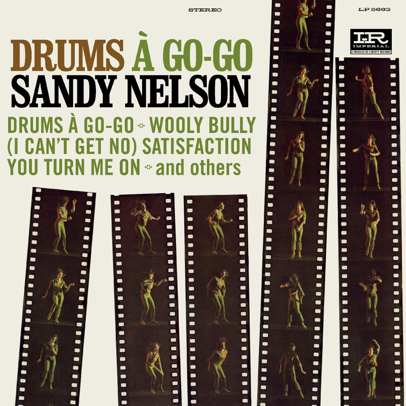 SANDY NELSON / サンディ・ネルソン / DRUMS A GO-GO (GREEN VINYL)