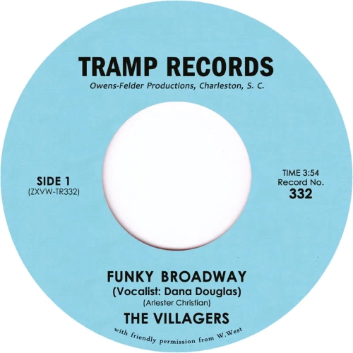 VILLAGERS / ヴィレジャーズ / FUNKY BROADWAY / YOU'RE MY BABY (7")