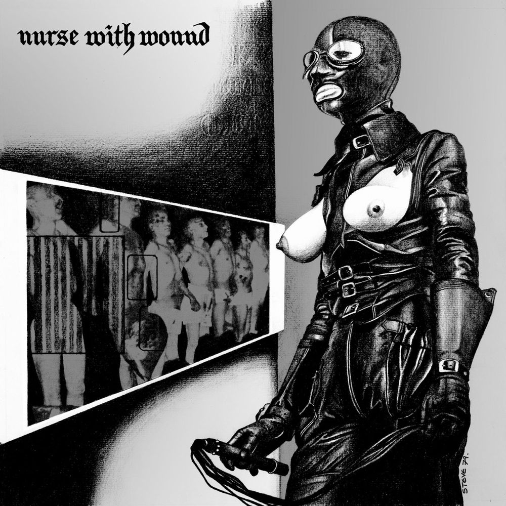 NURSE WITH WOUND / ナース・ウィズ・ウーンド / CHANCE MEETING ON A DISSECTING TABLE OF A SEWING MACHINE AND AN UMBRELLA (BLACK VINYL)