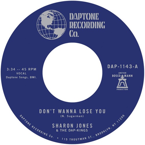 SHARON JONES & THE DAP-KINGS / シャロン・ジョーンズ&ダップ・キングス / DON'T WANNA LOSE YOU / DON'T GIVE A FRIEND A NUMBER (7")