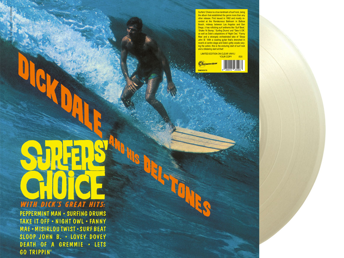 DICK DALE / ディック・デイル / SURFERS' CHOICE (COLOUR LP)