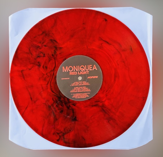MONIQUEA / RED LIGHT (12” RED MARBLE VINYL)