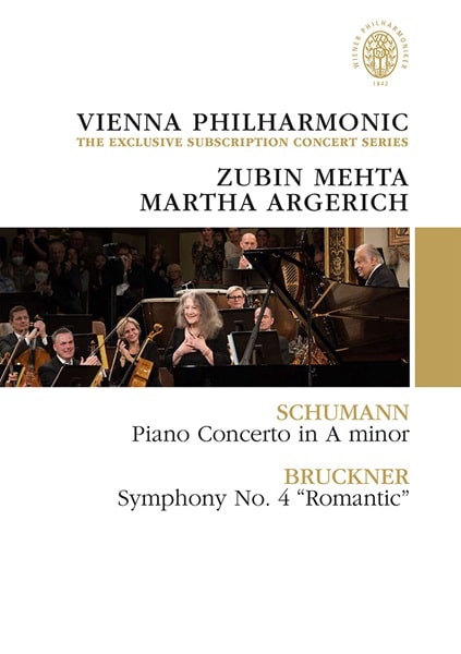 MARTHA ARGERICH / マルタ・アルゲリッチ / シューマン:ピアノ協奏曲/ブルックナー:交響曲第4番 (DVD)