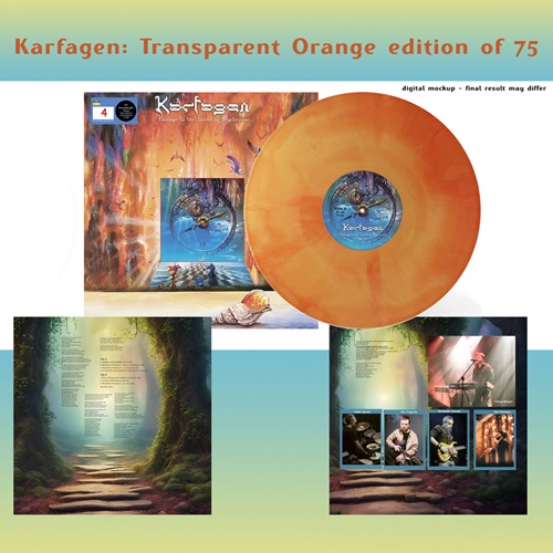 KARFAGEN / カルファーゲン / PASSAGE TO THE FOREST OF MYSTERIOUS: 75 COPIES LIMITED TRANSPARENT ORANGE COLOR VINYL