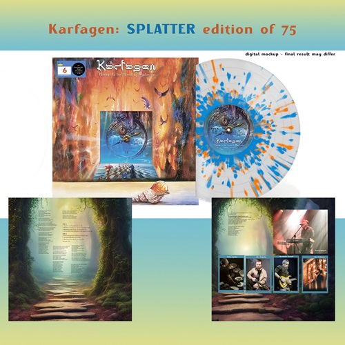 KARFAGEN / カルファーゲン / PASSAGE TO THE FOREST OF MYSTERIOUS: 75 COPIES LIMITED ORANGE & BLUE SPLATTER COLOR VINYL