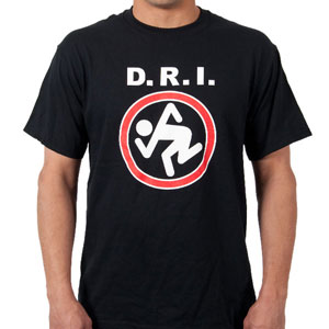 D.R.I. / ディーアールアイ / L/SKANKER CIRCLE TEE - 14.2TEE (BLACK)