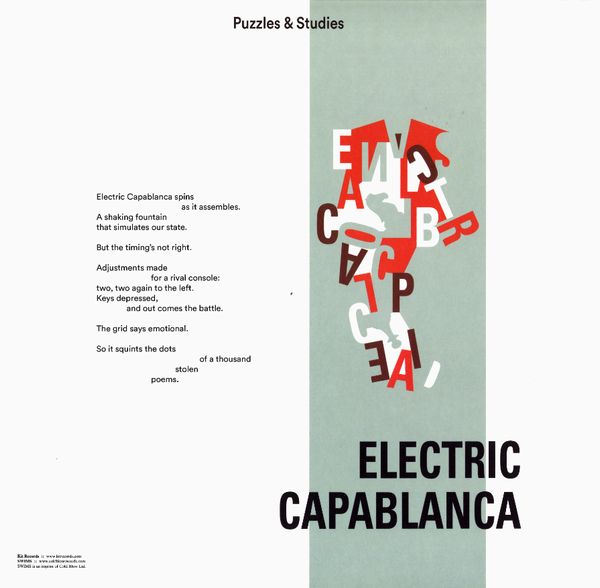 ELECTRIC CAPABLANCA / エレクトリック・カパブランカ / PUZZLES AND STUDIES