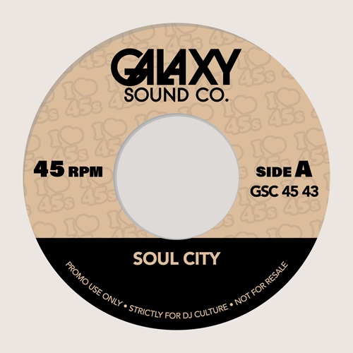 GALAXY SOUND CO / CITY SOUL / PINBALL (7")