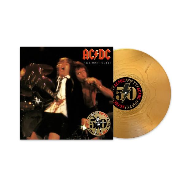 AC/DC / エーシー・ディーシー / IF YOU WANT BLOOD YOU GOT IT (GOLD VINYL)