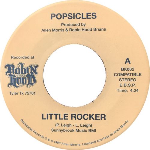POPSICLES / LITTLE ROCKER / THESE ARE THE GOOD TIMES (7")
