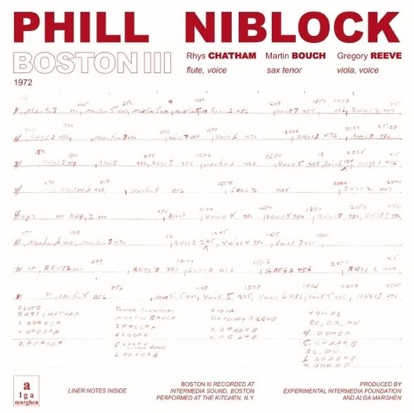 PHILL NIBLOCK / フィル・ニブロック / BOSTON/TENOR/INDEX (CD)