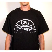 SPARROW THE MOVEMENT / SPARROW T-SHIRTS(BLACK AND SILVER) XL SIZE