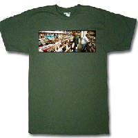 DJ SHADOW / DJシャドウ / Endtroducing T-Shirt (Military Green) XLサイズ