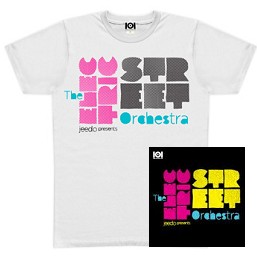 WAAJEED (JEEDO) / ワジード / ELECTRIC STREET ORCHESTRA (Tシャツ付き XLサイズ) カラー:ホワイト
